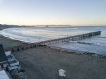 The Cayucos Pier and beach is nearby for exploring the area locals love